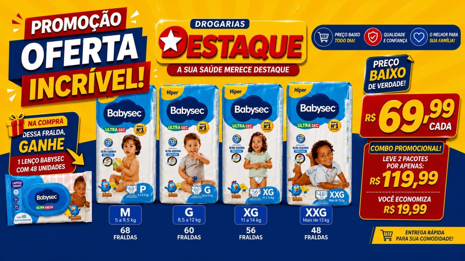 Fralda Babysec